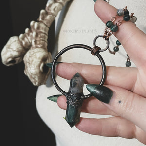 The Moss Agate Earth Witch Talisman