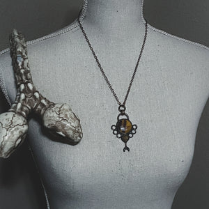 The Mookaite and Smoky Quartz Talisman of Balance
