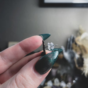 The Garnet Protection Earrings