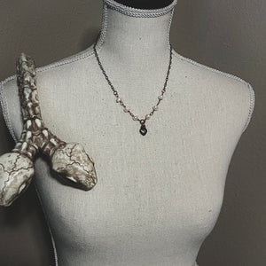 The Prehnite and Pearls Talisman