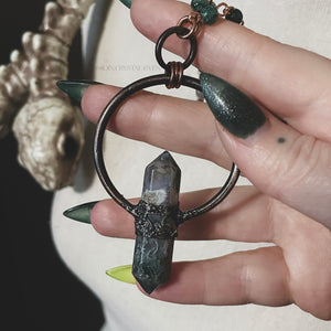 The Moss Agate Earth Witch Talisman