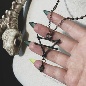 The New Zealand Greenstone Jade Earth Witch Talisman