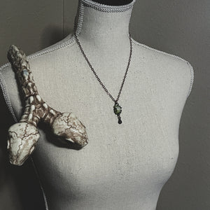 The Raw Peridot Transformation Talisman