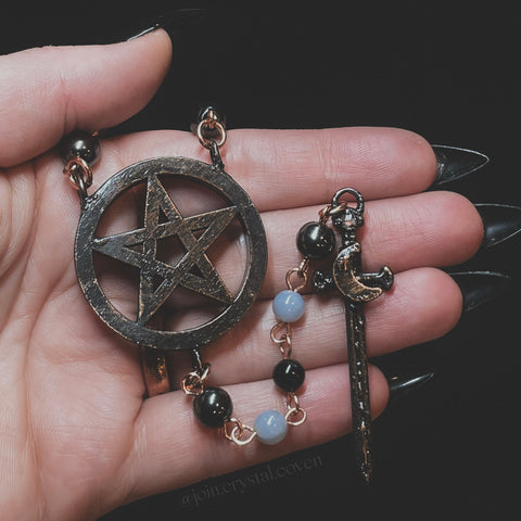 The Protected Peace Witch’s Rosary Talisman