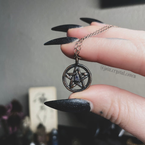 The Tanzanite Pentacle Talisman