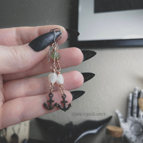 The Grounded Water Witch Earrings