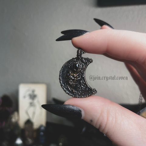 The Black Onyx Spider Talisman