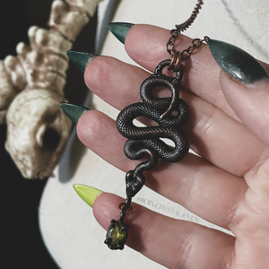 The Peridot Snake Talisman