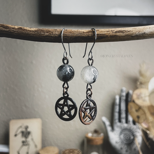 The Pentacle Protection Earrings