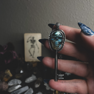 The Labradorite Skeleton Key Talisman