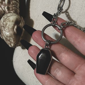 The Black Agate Coffin Talisman