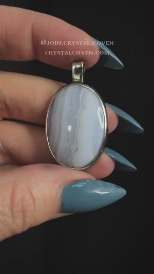 The Blue Lace Agate Talisman