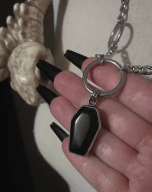 The Black Agate Coffin Talisman