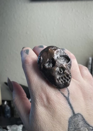 The Skull Ring Size 10