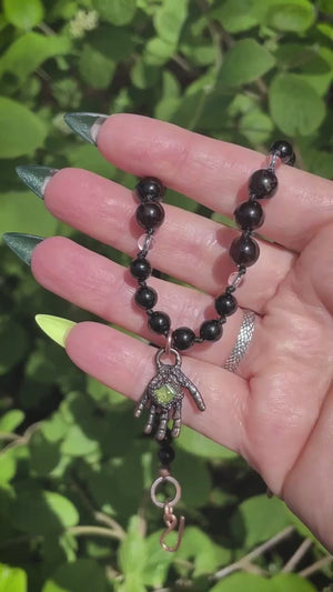 The Peridot Shield of Protection Talisman