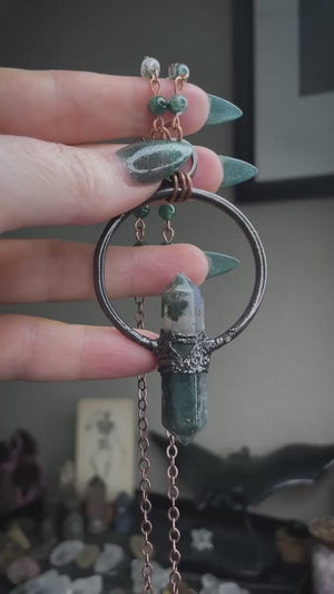 The Moss Agate Earth Witch Talisman