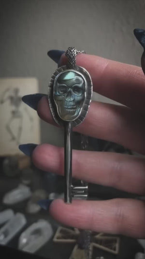 The Labradorite Skeleton Key Talisman