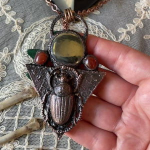 The Scarab Talisman of Scrying