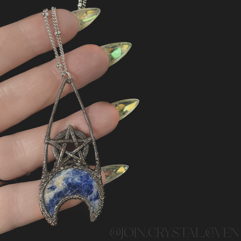 The Sodalite Pentacle Temple Talisman II