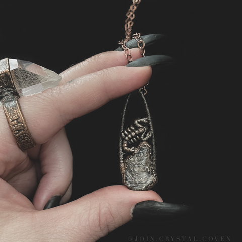 The Scorpion and Petroleum Quartz Talisman